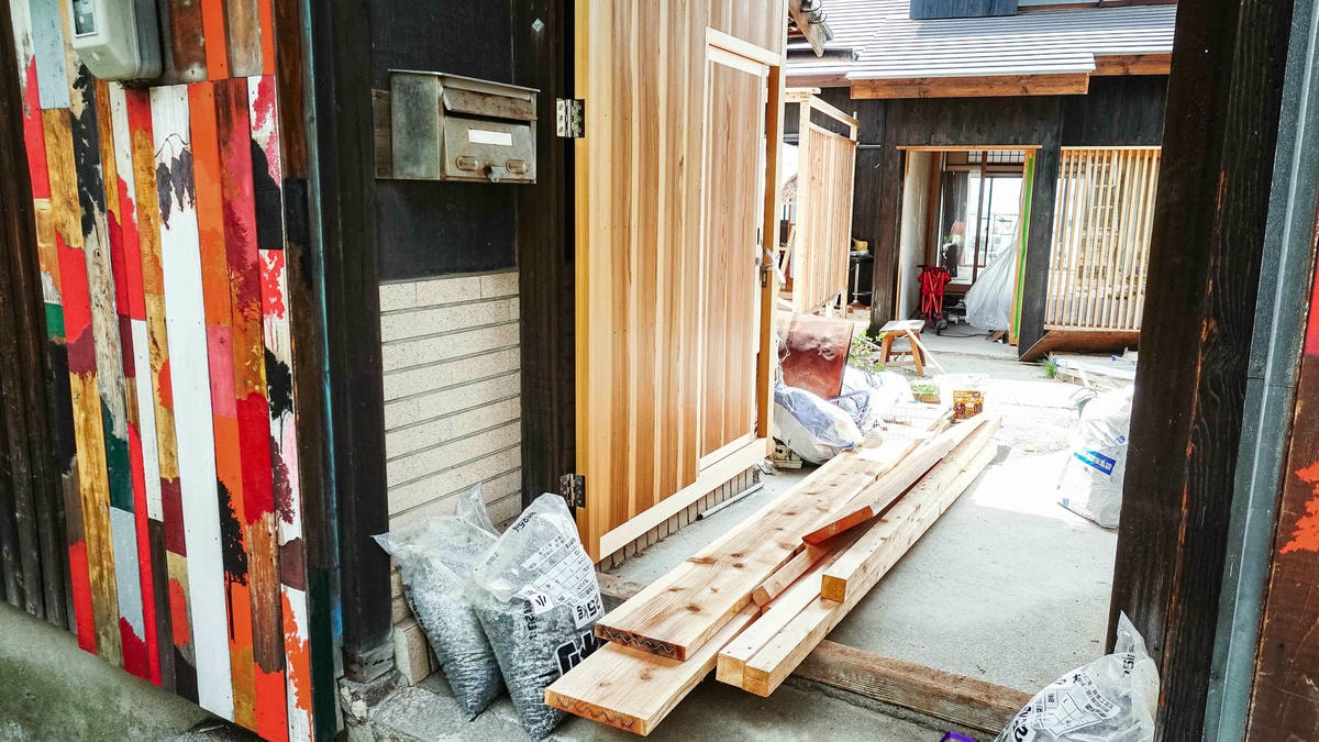 男木島-路地壁画wallalley