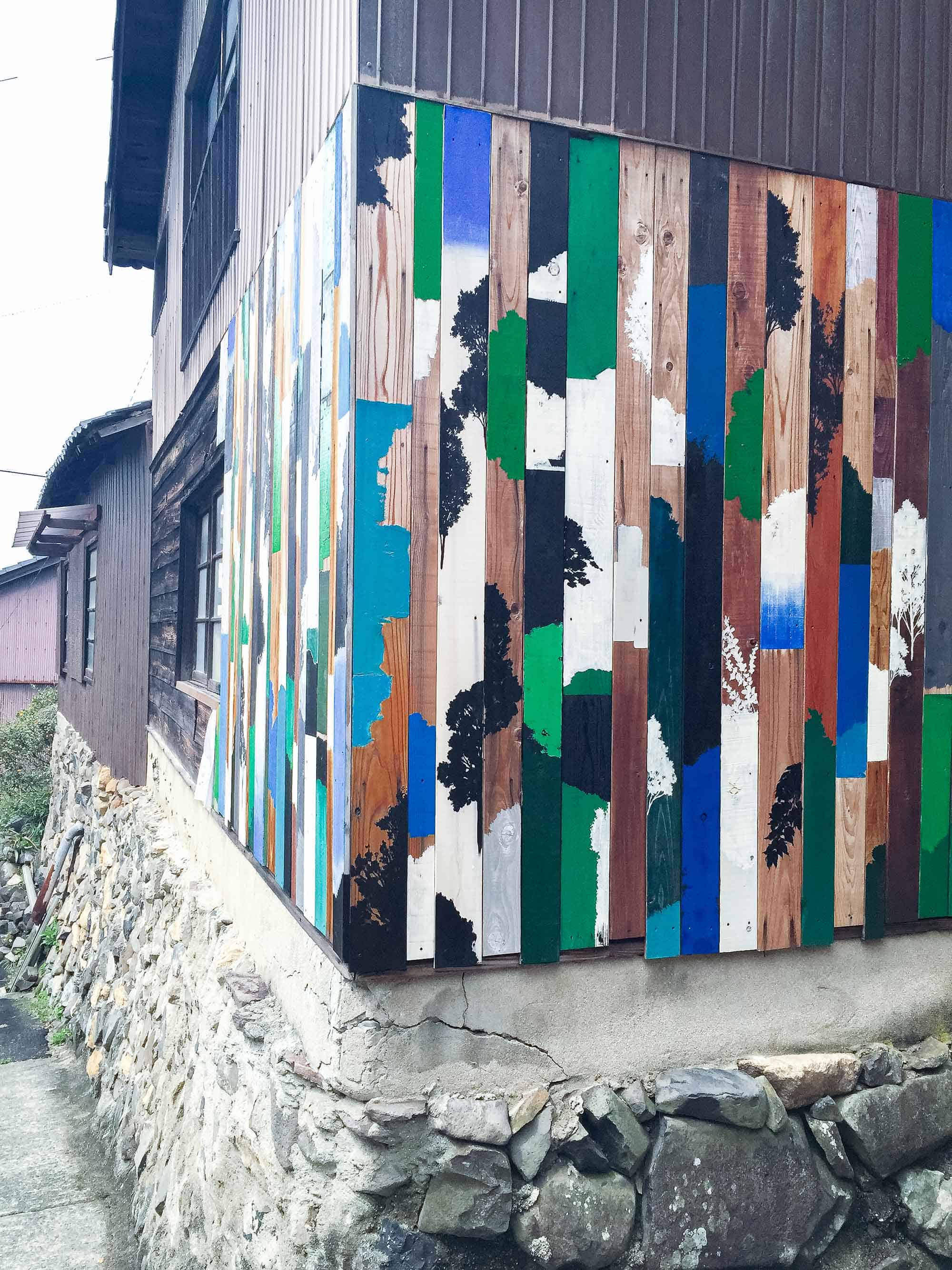 男木島-路地壁画wallalley