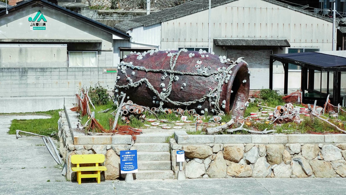 男木島章魚罐